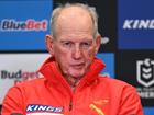 Wayne Bennett has finished up as the Dolphins’ NRL coach.