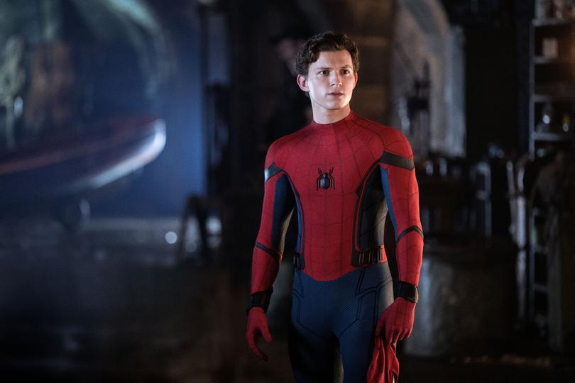 Tom Holland is Spider-Man in Columbia Pictures' SPIDER-MAN: ™ FAR FROM HOME.