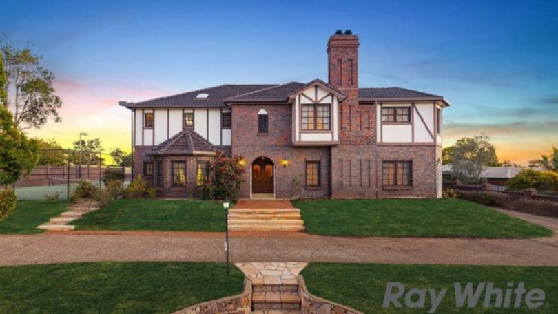 Two bidders battled it out for the stately six-bedroom, four-bathroom home.