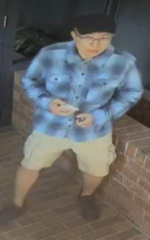 Additional images were released by police in the days after the random attack, however the man had already gone into hiding.