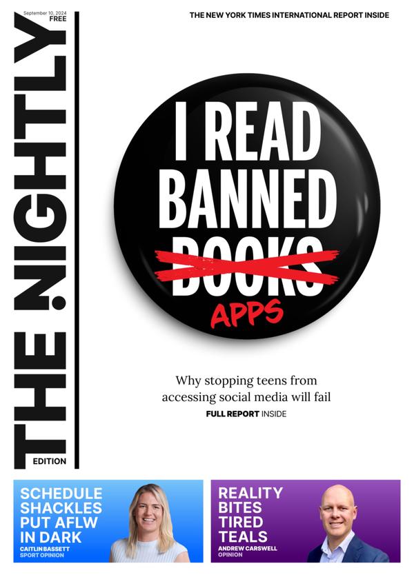 The front page of The Nightly for 10-09-2024