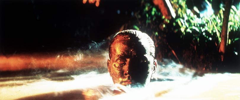 Martin Sheen as Willard in Francis Ford Coppola's, "Apocalypse Now Redux." 