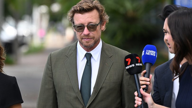Australian actor Simon Baker has avoided a conviction after admitting a drink-driving charge.