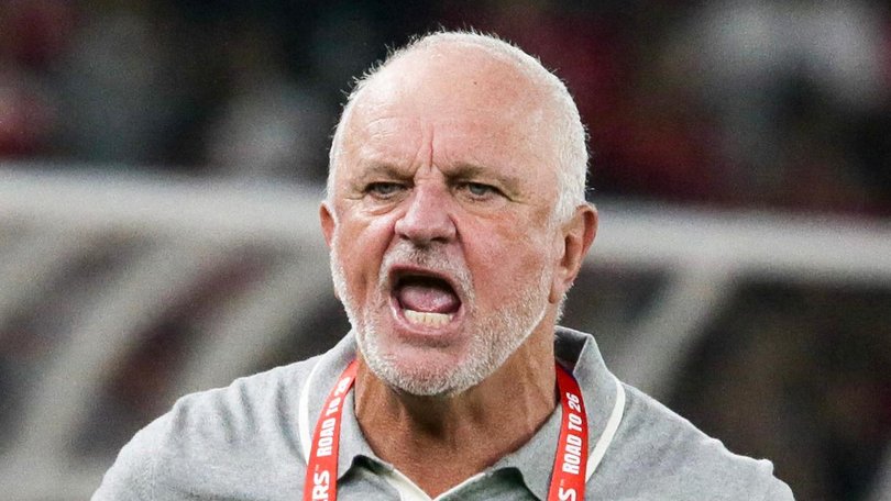 Australia's coach Graham Arnold has been unable to explain why the Socceroos are failing to fire.