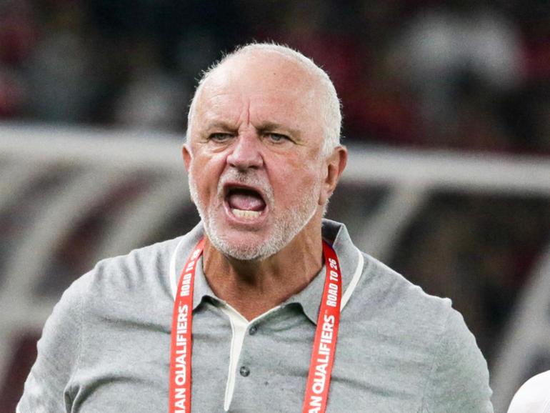 Australia's coach Graham Arnold has been unable to explain why the Socceroos are failing to fire.