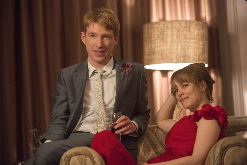 Domhnall Gleeson and Rachel McAdams in “About Time,” an unconventional romantic comedy that possesses its own modesty, charm and thoroughly disarming earnestness. Illustrates FILM-ABOUTTIME-ADV01 (category e), by Ann Hornaday (c) 2013, The Washington Post. Moved Wednesday, Oct. 30, 2013. (MUST CREDIT: Murray Close)