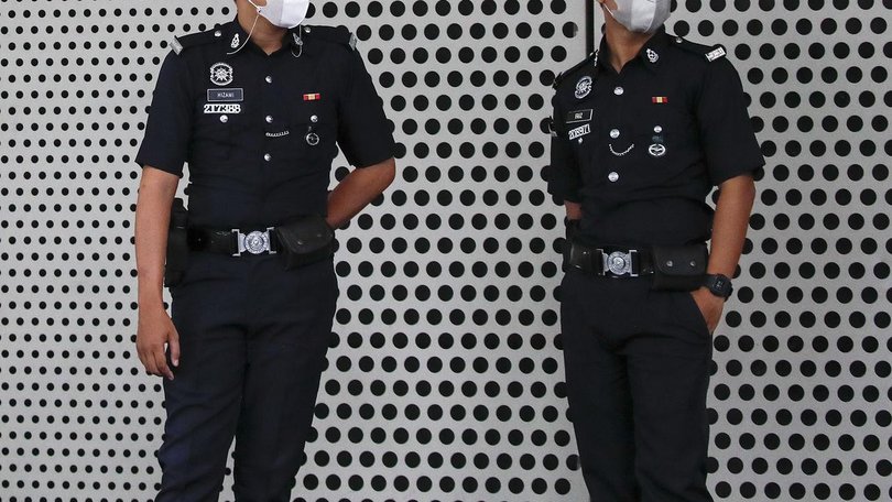 Malaysian authorities say they have arrested 171 adults following raids.