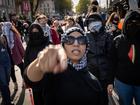 Protests have continued in Melbourne for a second day, with police bracing for a major escalation during peak hour on Thursday afternoon. 