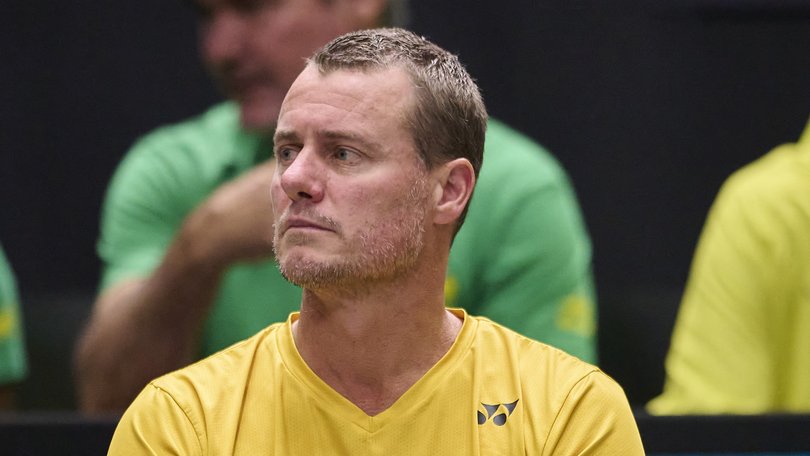  Lleyton Hewitt won’t be happy until Australia qualify for the final eight team showdown. 