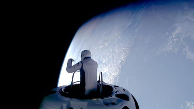 A tech billionaire and an engineer have completed the first private space walk.