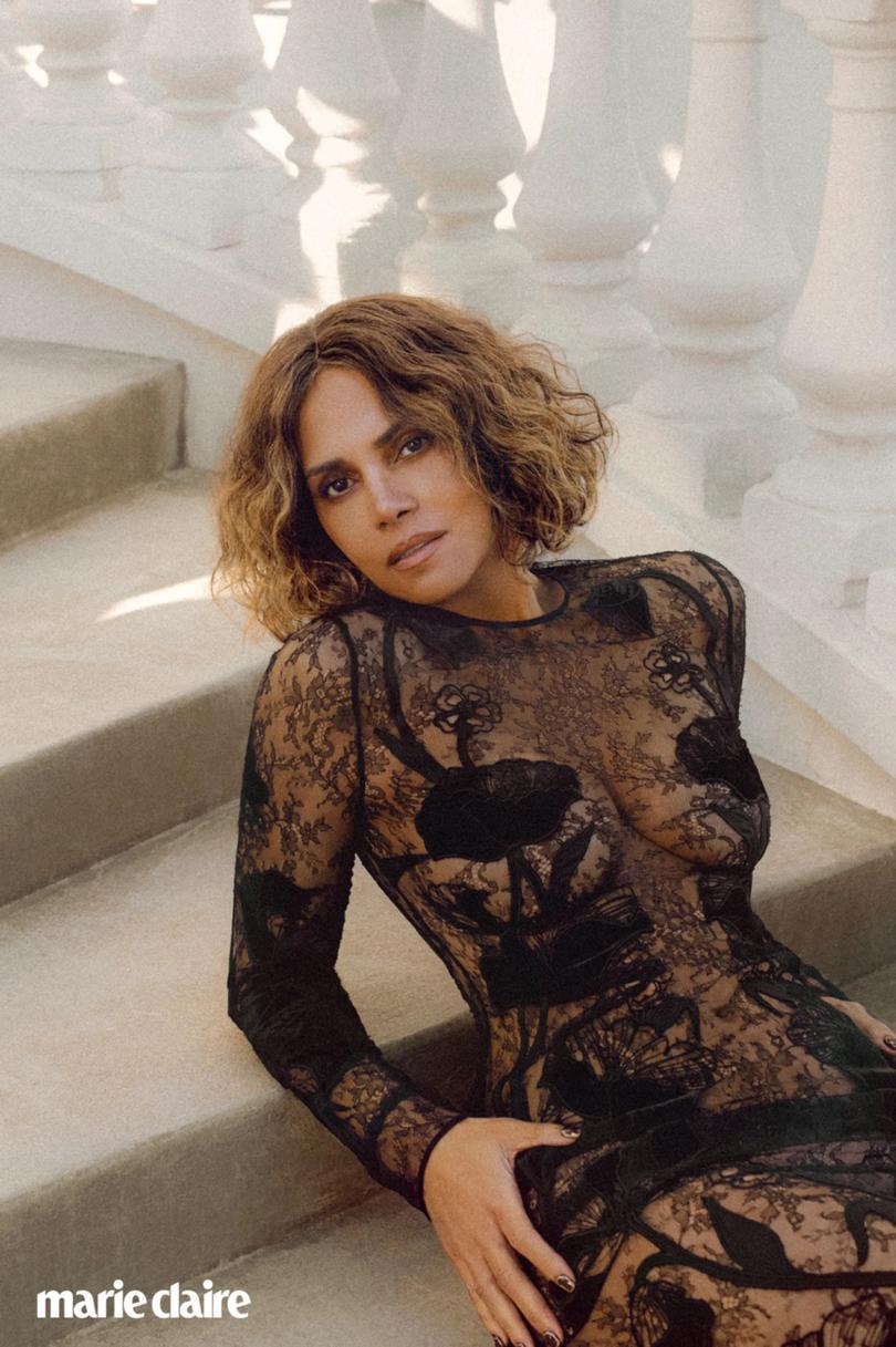 *** ONE TIME USE ONLY; MUST RUN COVER WITH INSIDE PICS; MUST CREDIT PHOTOGRAPHER. ONLINE OUT; Photo credit: Yana Yatsuk for Marie Claire UK*** Halle Berry Marie Claire UK