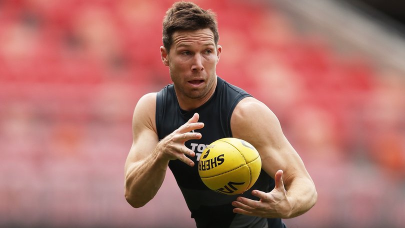 Skipper Toby Greene has been told to lift his game by Giants coach Adam Kingsley. 