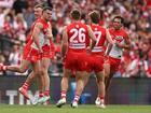 Tom Papley suffered a pre-game prang before the GWS  win.