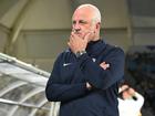 The pressure is mounting on Socceroos coach Graham Arnold after disappointing results. (Dave Hunt/AAP PHOTOS)