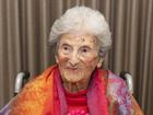 Dora Caverson just turned 110 years old.