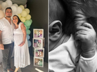 Burns survivor Sophie Delezio has announced the birth of her and fiancé Joseph Salerno’s first child.