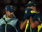 Australia's Xavier Bartlett was injured while bowling in a T20.