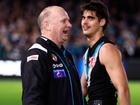 Ken Hinkley has been fined by the AFL. 