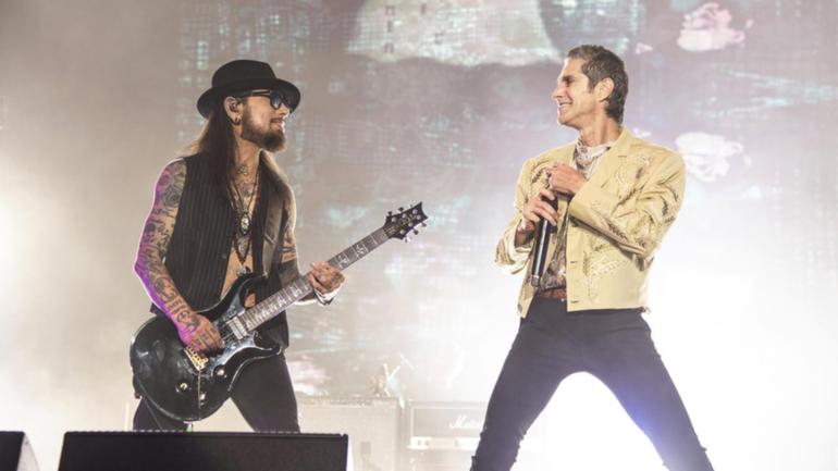 Jane's Addiction's tour has been canceled after an on-stage fight. (AP PHOTO)