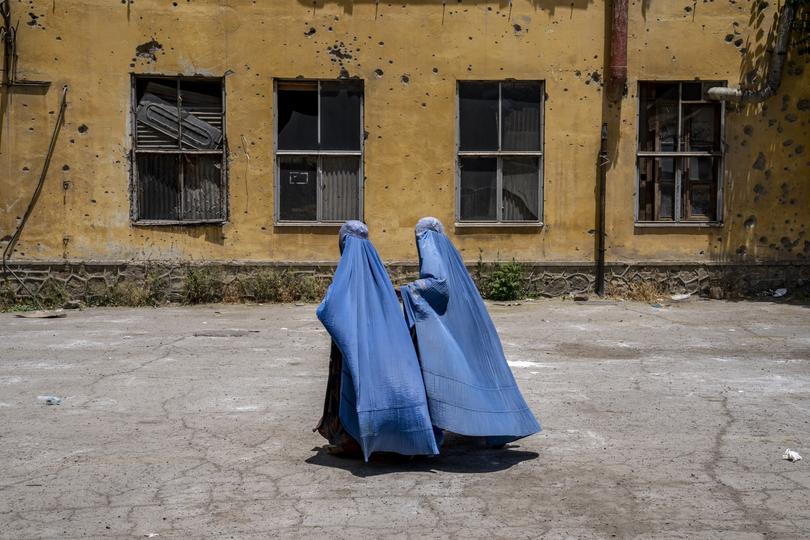 The Taliban has reintroduced public flogging and stoning of women for adultery but hey do not have to do anything wrong to find themselves cast out to their deaths. (AP Photo/Ebrahim Noroozi, File)