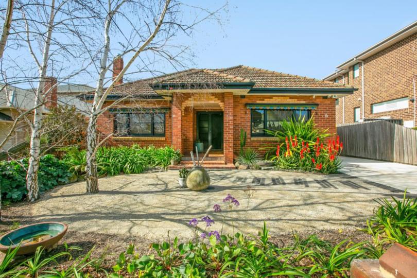 In Pascoe Vale, in Melbourne's inner north, six bidders pushed the price of this three-bedroom home (at 6 Ann Street) above its reserve.