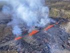 Kilauea's middle East Rift Zone in Hawaii Volcanoes National Park has erupted again.