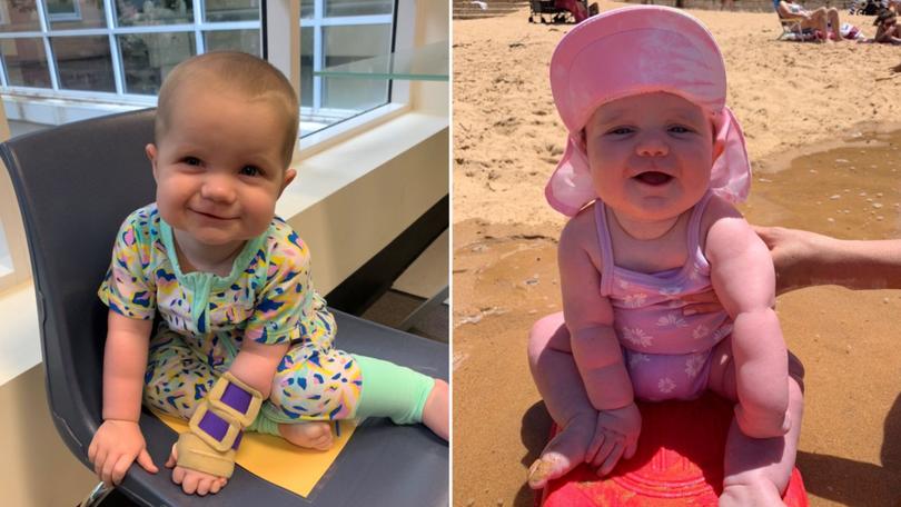 Lola Ross was a happy, healthy baby before her parents discovered she had a rare, aggressive cancer.