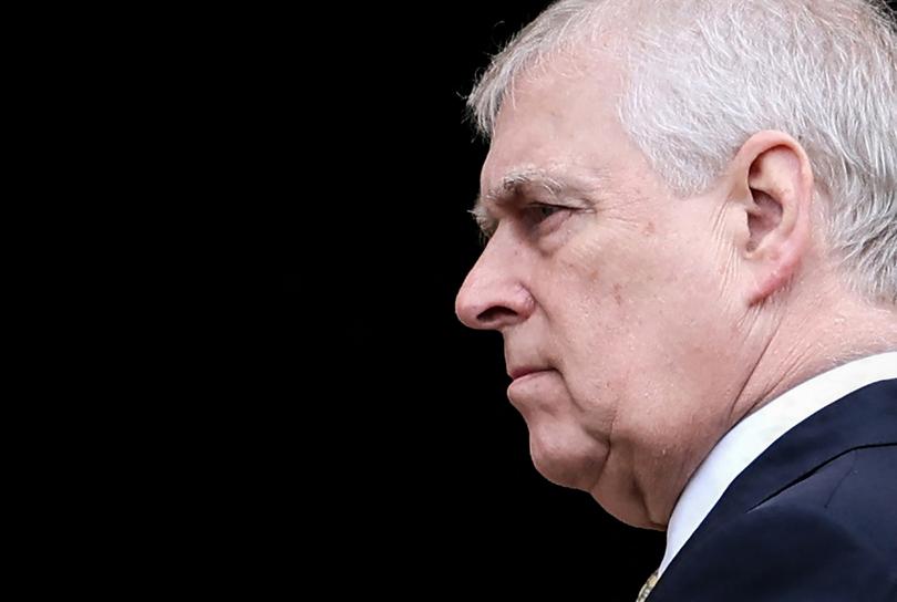 Britain's Prince Andrew, Duke of York arrives at St. George's Chapel, Windsor Castle, to attend the Easter Mattins Service, on March 31, 2024. (Photo by Hollie Adams / POOL / AFP)