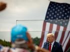 Donald Trump speaks Wednesday in Asheboro.