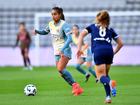 Mary Fowler  has scored one of the easiest goals of her career for Manchester City.