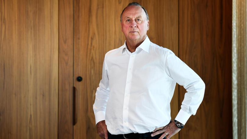 Mineral Resources managing director Chris Ellison pictured at their offices in Osborne Park. Ian Munro