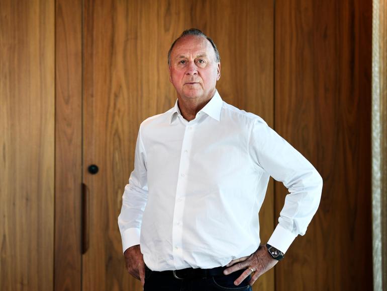 Mineral Resources managing director Chris Ellison pictured at their offices in Osborne Park. Ian Munro