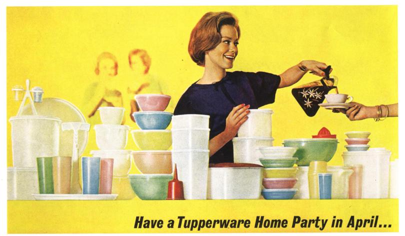 EXRHC3 1960s USA Tupperware Magazine Advert