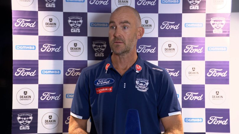 Geelong Cats assistant coach Steven King.