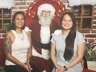 Angie (left), Santa and her younger sister Jessica (right) just a few weeks before she vanished.