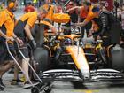 McLaren's cars at the Singapore GP will have their controversial rear wings modified by the UK team. (AP PHOTO)