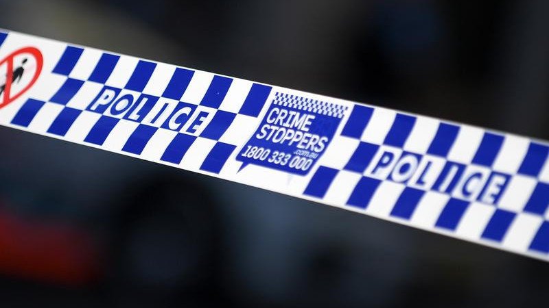 A motorcyclist has died after colliding with a bus, a utility and a sedan near Wollongong.