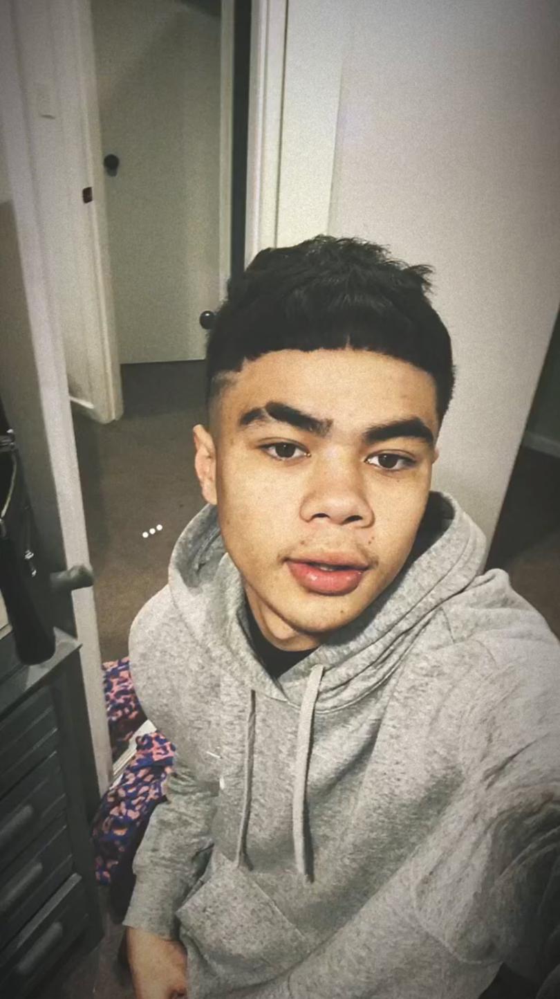 Levi-Jackson Furnivall, 17, was a backseat passenger in a red Mitsubishi Magna sedan.