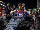 Daniel Ricciardo at the Formula 1 Singapore Grand Prix on Sunday.