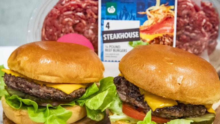 Woolworths has introduced a new Home Burger Range.