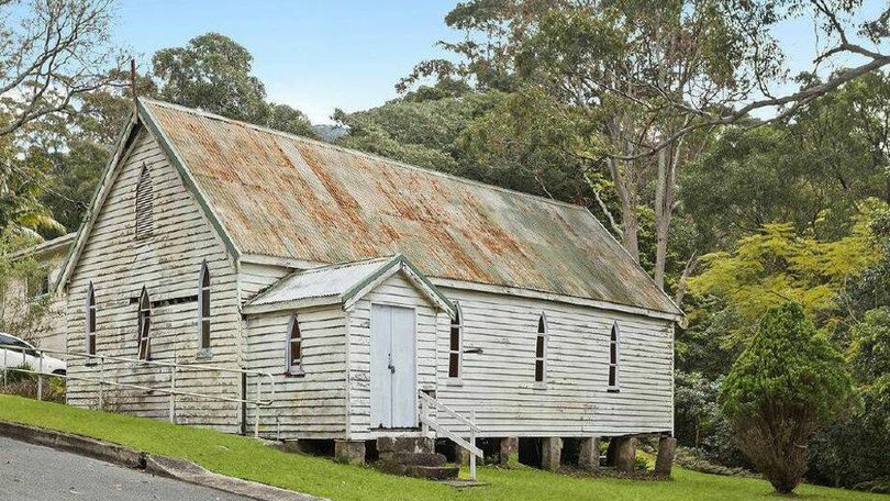 The former St Clement's Roman Catholic Church in Mount Kembla.