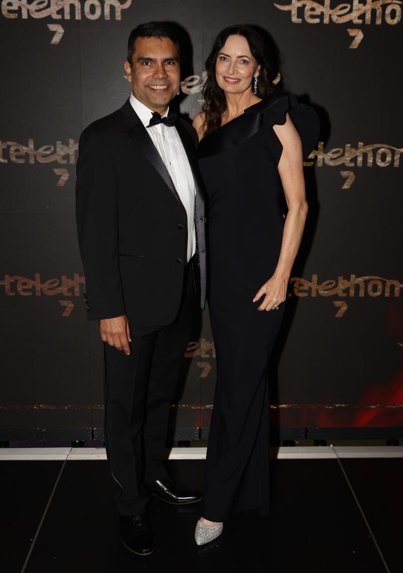 Telethon Ball at Crown Ballroom, Crown Towers on Saturday October 21st, 2023.
Habib Makhdum & Geraldine Slattery
Picture by John Koh.