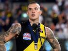 Dustin Martin signed off this year after winning three premierships, three Norm Smith Medals and a Brownlow.