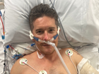 Greg McDougall was rushed to hospital after he was allegedly injured by a driver who sped away from officers on Friday.