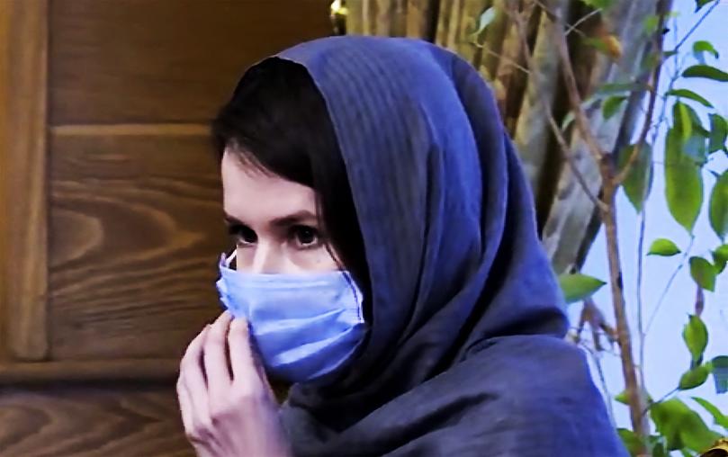 Screen grab from a footage showing Kylie Moore-Gilbert prisoner exchange in Tehran, Iran, November 24, 2020. Moore-Gilbert: was released by Iran in prisoner swap, A British-Australian academic serving a 10-year sentence in Iran for espionage has been freed in exchange for three jailed Iranians, Iranian media say. Photo by SalamPix/ABACAPRESS.COM.