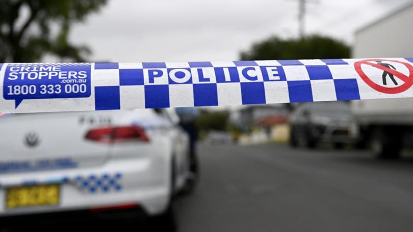 Emergency services were called to a recycling centre on Little Forrest Road in Lucas Heights about 12pm on Tuesday after reports of an incident. . 