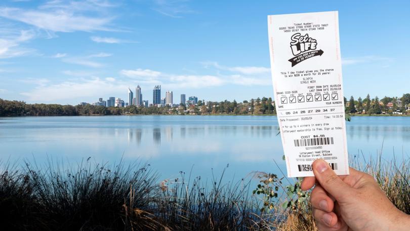 One incredibly lucky West Australian is set for life after netting an almost $5m Division One prize in Tuesday night’s lotto draw.