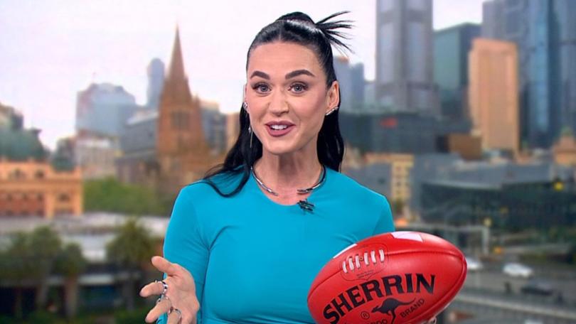 Katy Perry will perform at the MCG ahead of the grand final.