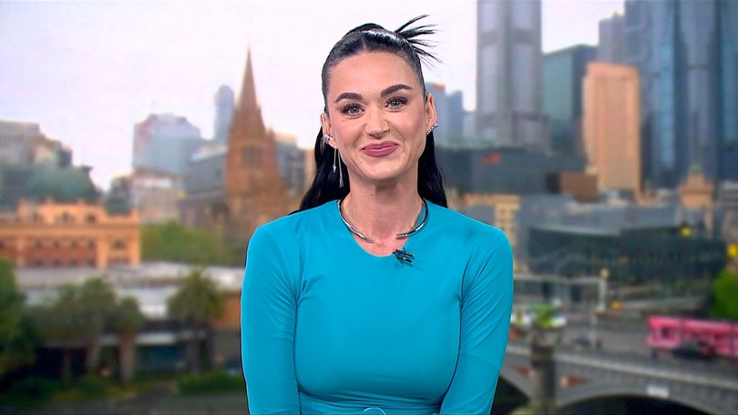 American superstar Katy Perry appeared on Sunrise on Wednesday, announcing she will bring her Lifetimes tour down under next year.