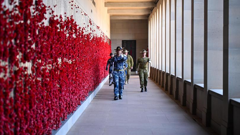 Police have charged a man for vandalising the Australian War Memorial.